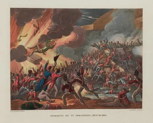 Storming of St Sebastian, 31st Aug 1813, 1818