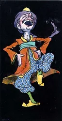 Laughing Man in Turkish Costume