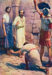 Paul and Silas in Prison