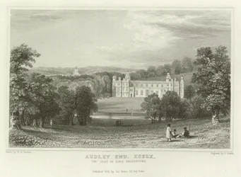 Audley End, Essex, the Seat of Lord Braybrooke