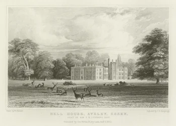 Bell House, Aveley, Essex, Seat of Sir T B Lennard, Baronet