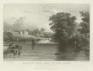 Braxted Lodge, near Witham, Essex, the Seat of P Ducane, Esquire