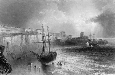 Broadstairs, Kent, Engraved by Robert Brandard