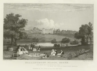 Hallingbury Place, Essex, the Seat of J A Houblen, Esquire