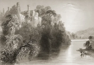 Lismore Castle, Lismore, County Waterford, Ireland, from 