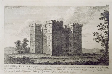 The Castle of Kanturk, County Cork, Ireland in the 1800s, from 