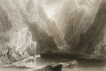 The Gap of Dunloe, County Killarney, Ireland, from 