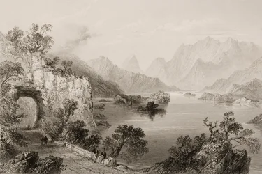 The Upper Lake at Killarney, County Killarney, Ireland, from 