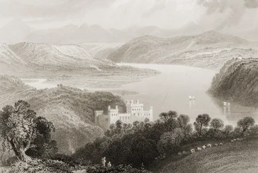Valley of the Blackwater Between Youghal (County Cork) and Lismore (County Waterford), Ireland, from 