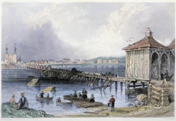 View of a Bridge over the Richelieu River at St John