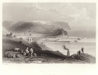 Whitehaven, with St Bees-head