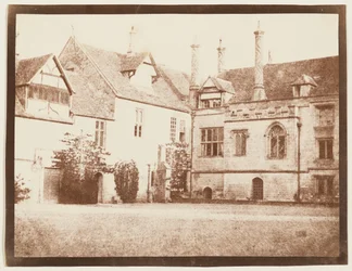 Southeast Corner of the North Courtyard, Lacock Abbey