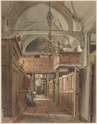 Interior of Bushey Church