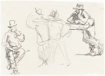 Studies of a Male Figure