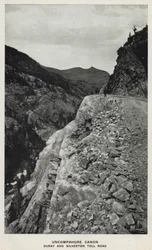 Canyons of Colorado: Uncompahgre Canon, Ouray and Silverton Toll Road