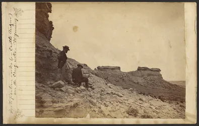 Fortification Rocks (or Castle Augur) on the Chug-water, Wyoming