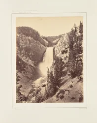 Lower Falls of the Yellowstone, Near View