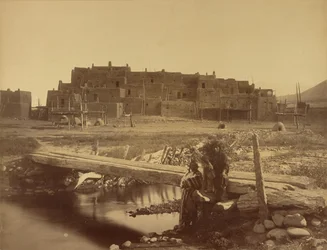 Pueblo de Taos, Northern New Mexico, Denver and Rio Grande Railway
