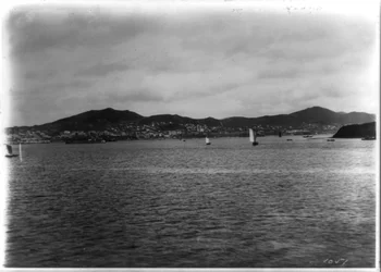 Vladivostok - panoramic view from harbor
