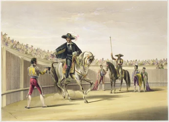 The Alguazil Delivering the Keys of the Toril, 1865