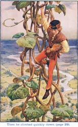 Then He Climbed Quietly Down, Jack and the Beanstalk, 1925