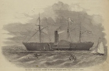 The Indian Empire, Mail Steamer on the New Atlantic Route