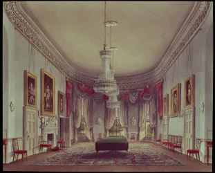 The Dining Room, Frogmore from Pyne