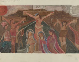 Station of the Cross No. 12: Jesus Dies Upon the Cross