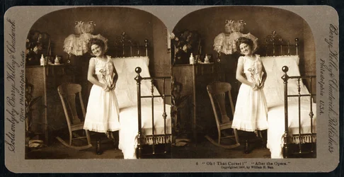 Oh That Corset After the Opera, c.1900