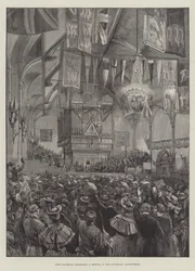 Lord Salisbury addressing a Meeting in the Guildhall, Londonderry