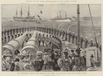 Opening of the Kaiser Wilhelm Canal by the German Emperor