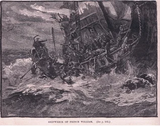 Shipwreck of Prince William AD 1120