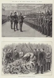 The Death of the German Emperor, William I, at Berlin