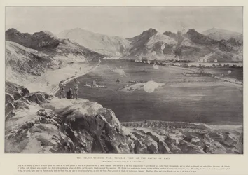 The Graeco-Turkish War, General View of the Battle of Mati