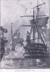 The Russian Attack on Sinope 1853 AD