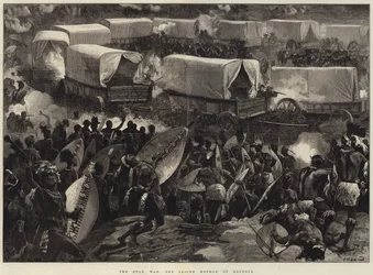 The Zulu War, the Laager Method of Defence
