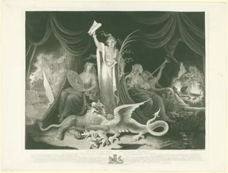 Allegory of the Power of Great Britain, 1787