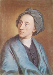 Portrait of Alexander Pope (1688-1744), c.1739-84