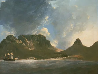 A View of the Cape of Good Hope, taken on the spot, from on board the 
