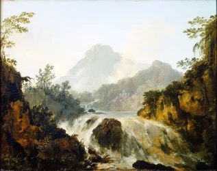 A cascade in the Tuaruru Valley, Tahiti