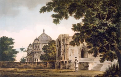 A View of the Mosque at Mounheer