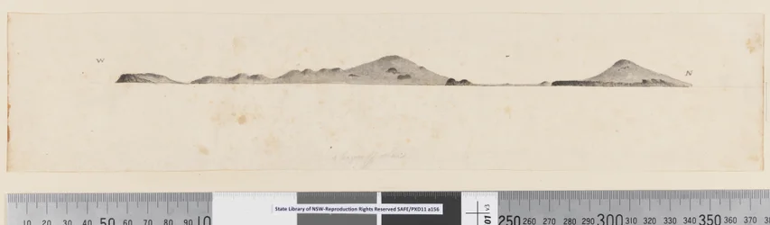 Profile of Unidentified Island