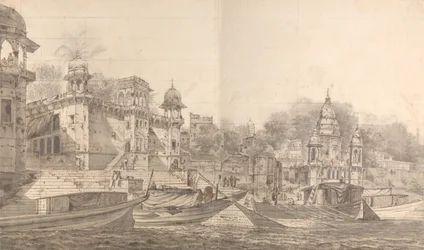View of Part of the City of Benares