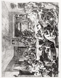An Election Entertainment, Plate I, February 24