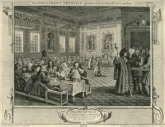City Feast, 1747, 1925
