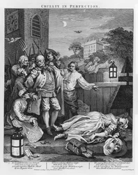 Cruelty in Perfection, from The Four Stages of Cruelty, 1751