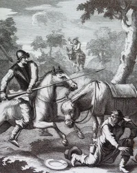 Don Quixote Seizes the Barber