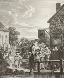 Evening. From: The Four Times of the Day. 1738