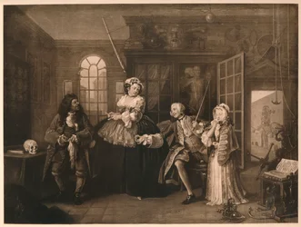 Marriage A-la-Mode: The Inspection, c1743