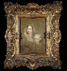 Mary Edwards Hamilton and her son, Gerard Anne